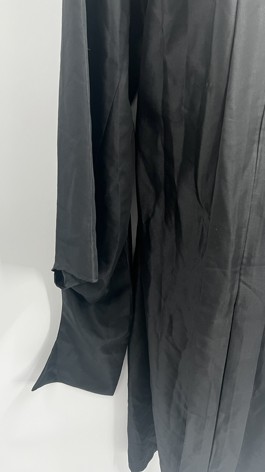 Artneedle Polyester Solid Black Full Zip Graduati… - image 7