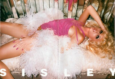 SISLEY Magazine Print Ad Advert Sexy Hot Vicky Andren Terry Richardson 2pg 2005
