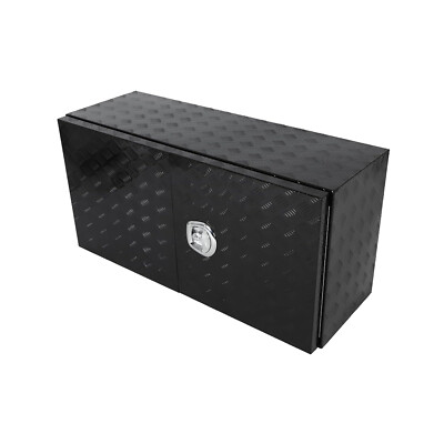 #ad #ad 48quot;X18quot;X24quot; Pickup Truck w Barn Door Bed Tool Box Underbody Storage Lock $447.94