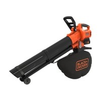 Black & Decker Aspirafoglie Batteria 36V 2,5Ah Soffiatore 3 Funzioni BCBLV3625L1