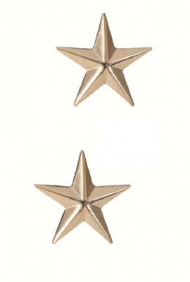 USCG US Coast Guard General Officier Uniform Insignia Rank Star Stern Gold