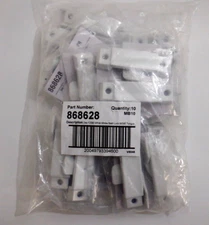 2ea F2590 Window Sash Lock White with 3/8 inch Tongue 2-Pack 868628 (Set of 10)