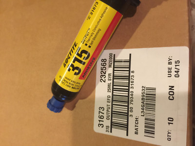 New Unopened Loctite315 25ml  Expiry 4/2015