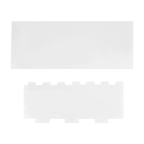 12 Inch Acrylic Cake Scraper Smoother and 9.5 Inch   Side Cake4047