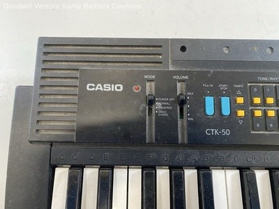 カシオCTK-５０　　　４９鍵盤 Casio CTK-50 49-Key Electronic Keyboard - Read | eBay