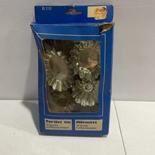 36 Sweden Assorted Tartlet Tins In Original Box.  6 Styles