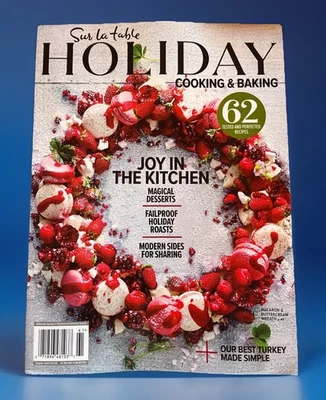 Sur La Table Holiday Cooking & Baking Magazine Issue 61 Free Shipping Brand New