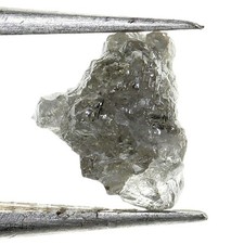 Raw 0.60 Carat Grey Color Rare Rough Loose Natural Diamond For Ring
