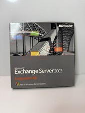 Vintage Microsoft Exchange Server 2003 Evaluation Kit   6 Disc Box Set