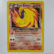 dark quilava pokemon card value Prices Secure yours today! Dark Quilava 39/105 Neo Destiny