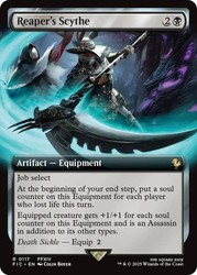 Reaper's Scythe (Extended Art) 117/843 Commander: Final Fantasy