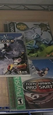 Lot Of 4 PS1 With Artworks, Manual, And Tony 2, And Tekken with Reg Card 