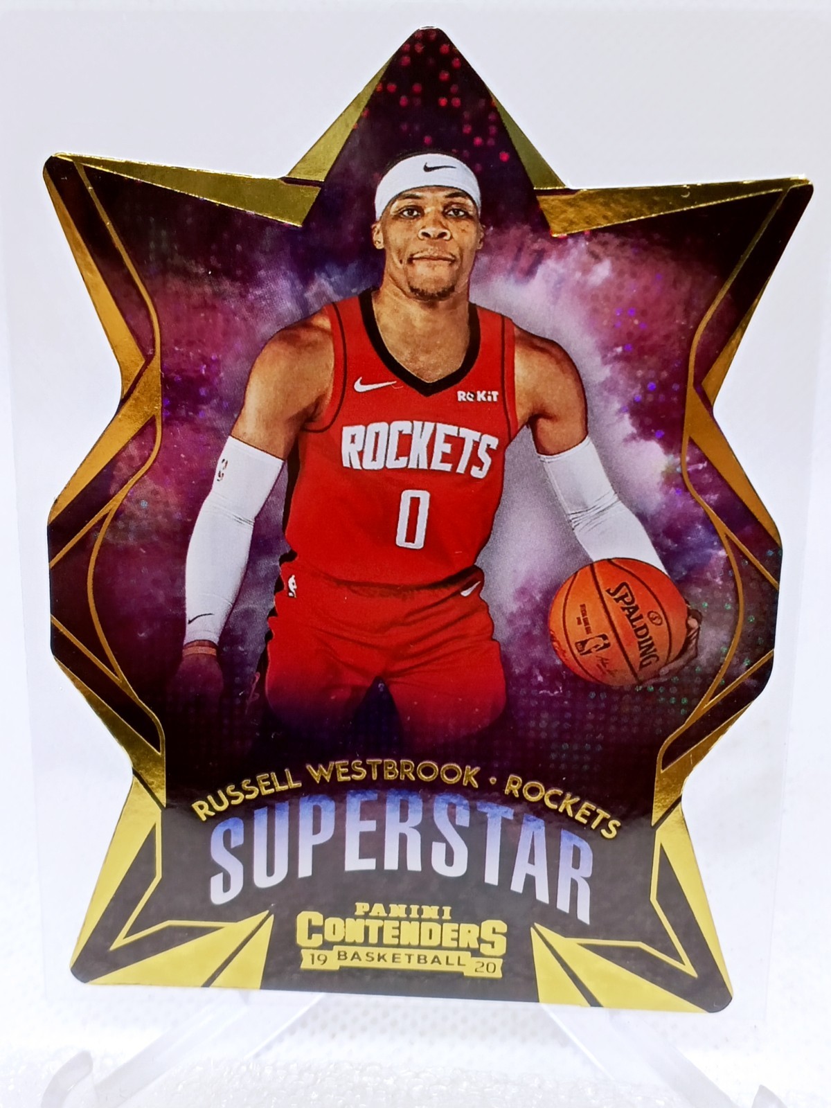 2019-20 Panini Contenders - Superstar Die-Cuts Russell Westbrook #5