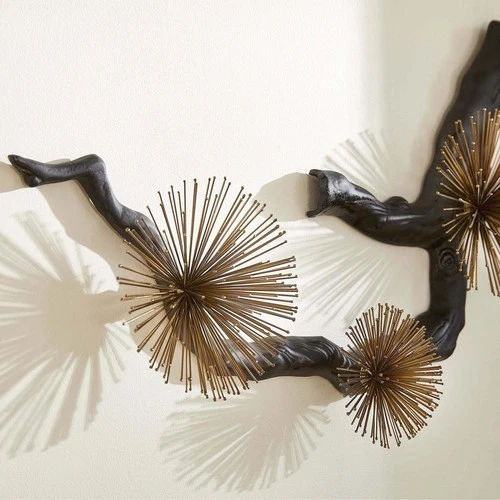 Cyan Design 11435 Ichiyo Black and Gold Accents Wall Decor, Medium - Picture 9 of 10