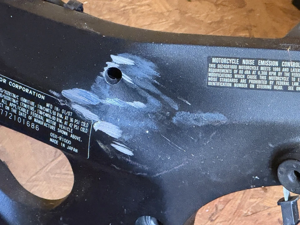 Cuadro 07 GSXR 1000 Foto 3 de 3