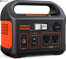 Portable Power Station Explorer 300, 293Wh Backup Lithium Battery, Solar Generat