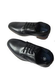 Boys Dress Shoes Oxford Slip On Loafers Formal Wedding School Shoes Black