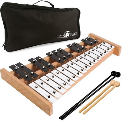 Glockenspiel Xylophone | Full Size Glockenspiel Xylophone 27 Note Metal Keys ...
