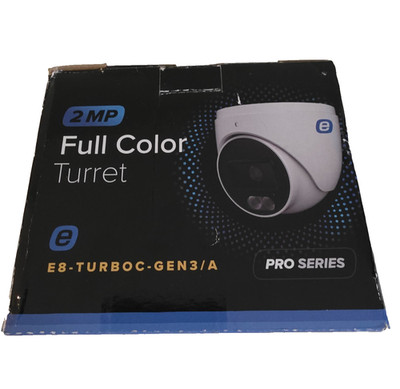Epcom Turret Full Color Camera E8-TURBOC-GEN3-A 2mp 2.8mm Pro Series NIB