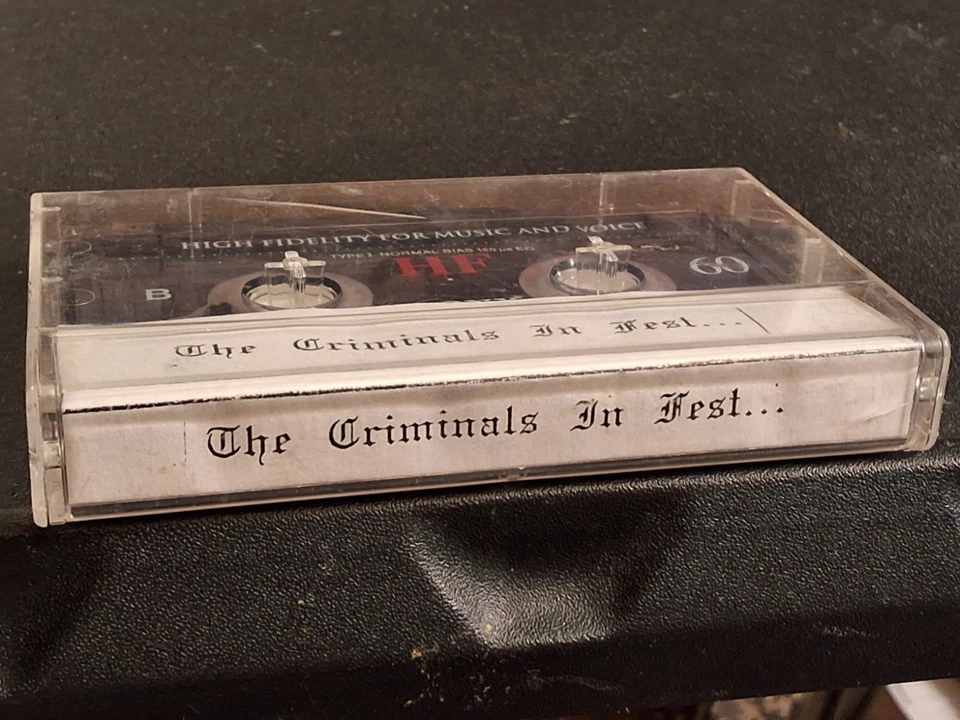 The Criminals In Fest... Demo '98 Cassette Tape France Hardcore Oi  - Image 3 of 4