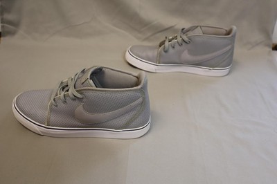 Nike toki chukka Shoes Mens Size 10 Grey Mid Top Sneakers Casual