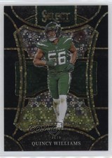 2023 Panini Select Suite Level Black Disco Prizm 1/1 Quincy Williams #407 v9t