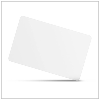 100 PCS CR80 30 Mil Blank White PVC Cards, Graphic Quality, ID Card Printers