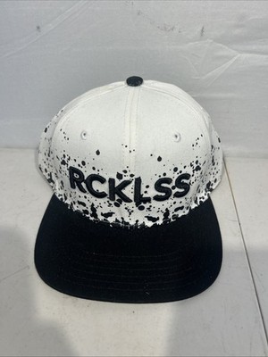 Young & Reckless Snapback Hat Cap Y&R Skate Skateboard Street Wear White Black