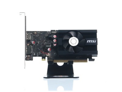 MSI NVIDIA GeForce GT 1030 2GD4 LP OC 2GB DDR4 PCI Express 3.0 x16 Graphics Card