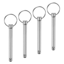 4-Pack Quick Release Pins, 8mm Dia., 65mm Usage Bimini Top Pin, 72mm Total