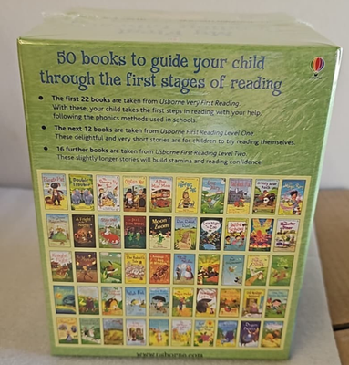 Usborne My First Reading Library 50 Books Set Collection - Read at