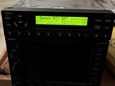 Garmin GTX 327 Transponder P/N 011-00490-00 — Excellent Condition Garmin GTX 327 Transponder P/N 011-00490-00 — Excellent Condition