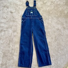 Liberty Bib Overalls 34x30 Blue Denim Carpenter Farm Utility Workwear 100 Cotton