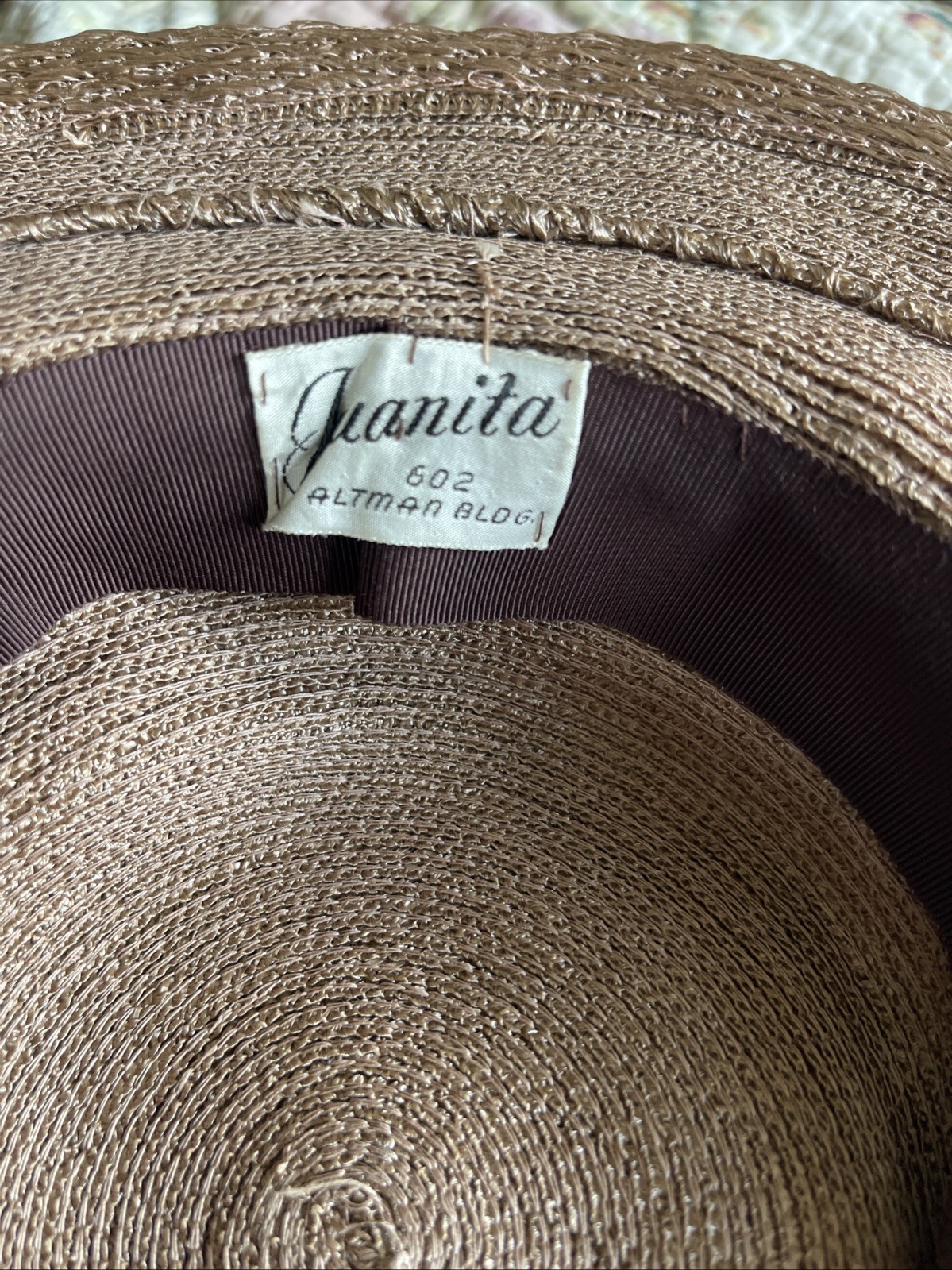 Vintage Straw Hat - image 5