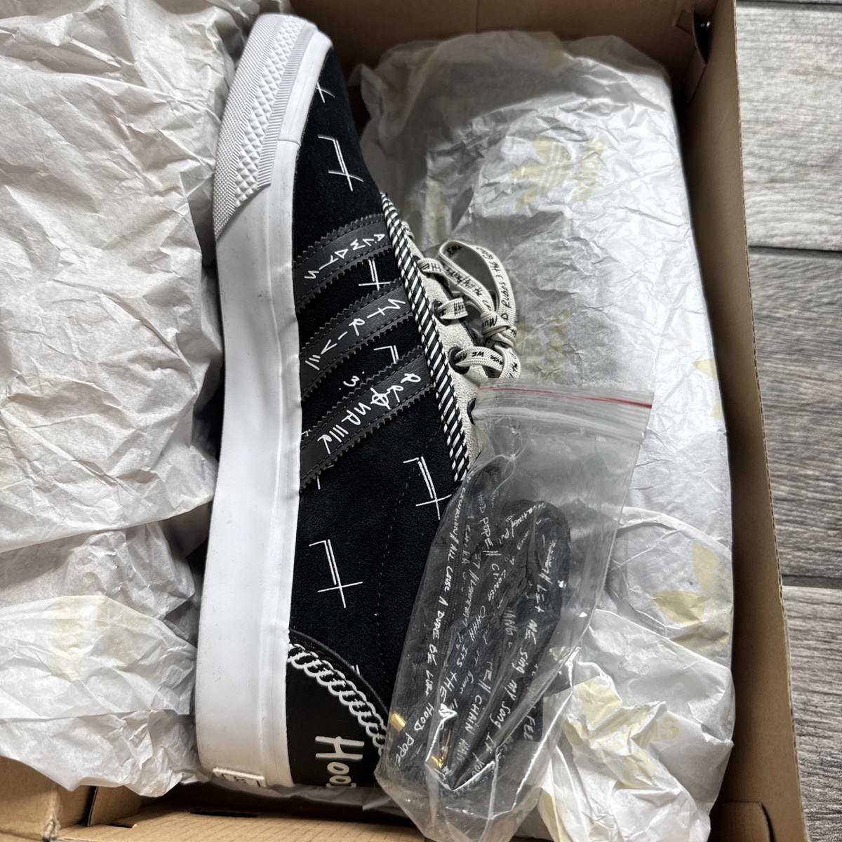 Trap Lord Sneakers Size 9.5 - adidas A$AP Ferg x Adi-Ease Black 