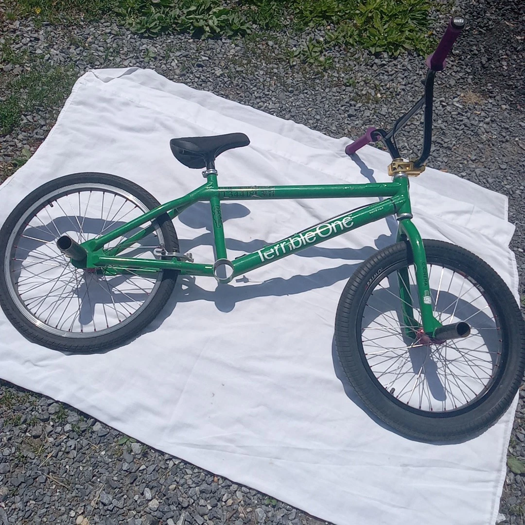 BMX Bike-Old School Green Vintage Bicycle Parts for sale | eBay