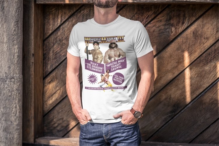 Wrestlemania 3 Ricky Dragon Steamboat vs Macho Man Randy Savage