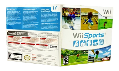 Wii Sports Nintendo Wii 2007 Complete in Sleeve with Manual Tested