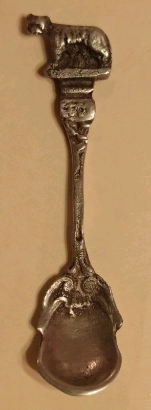 Rome Capitoline Wolf Souvenir Spoon