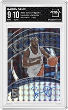2020-21 Spectra Baron Davis Icons Interstellar AUTO /25 MINT