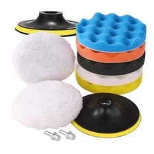 Buffing Pads Polishing Pads Kit,11 Pcs 6"(150mm), Sponge Polishing 6inch-11PC