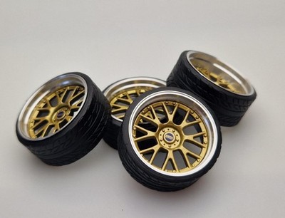 SD Felgen 19 Zoll ''ALU'' BBS RS-GT gold 34mm 1:18 Modelcar Tuning