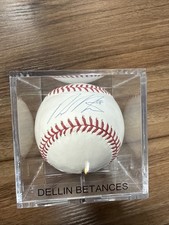 Dellin Betances New York Yankees Signed Baseball Steiner COA Auto