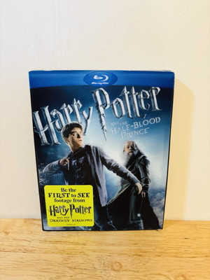 Harry Potter and the Half-Blood Prince (Blu-ray + DVD, 2009, 3-Disc, Slipcover) 