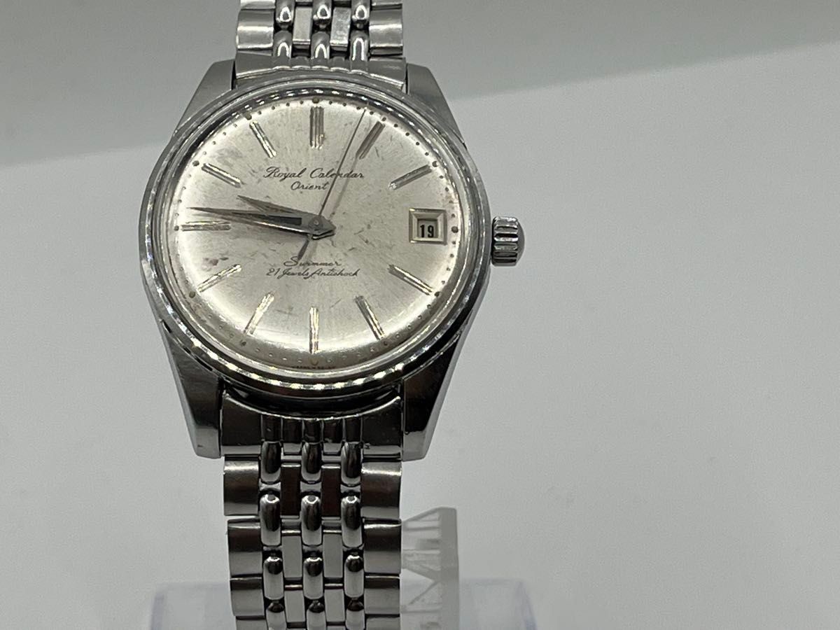 1882 Royal Orient Swimmer 19石 手巻き メンズ 腕時計 稼働品 ベルト 