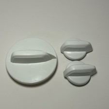 Roper Washer Knob SET of 3 W10453946 W10453947 For Model RTW4640YQ1 Armana WP