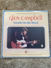 Glen Campbell Gentle On My Mind Vinyl LP Record (1967) LS 218 U