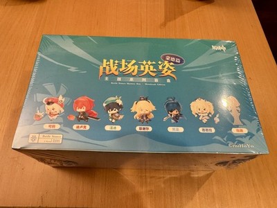 Genshin Impact Battle Scene Series Trading 6-Figures Mondstadt Ed Sealed Box!