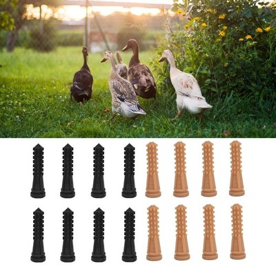 50PCS Feather Plucking Fingers Poultry Hair Removal Rubber Stick Replacement Fo
