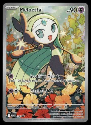Meloetta - Illustration Rare ME: Mega Evolution Promo 026 NM